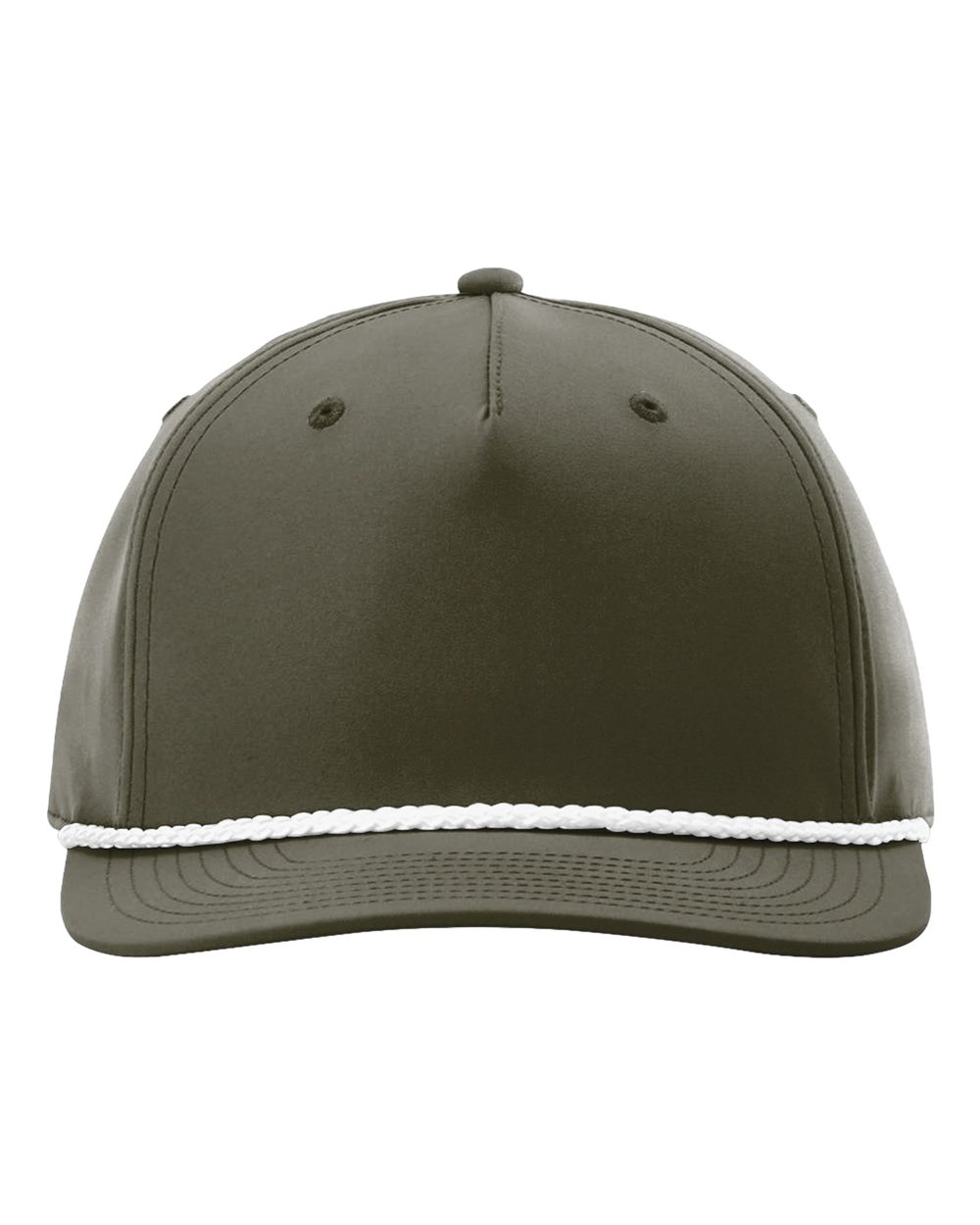 Richardson 258 - Dark Olive Green/White